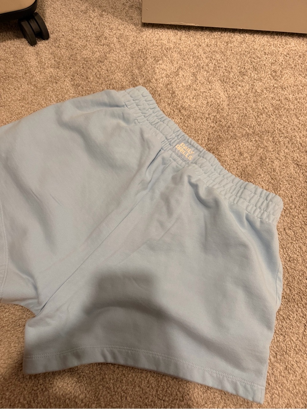 Daily Drills Light Blue Women's Athletic Shorts
